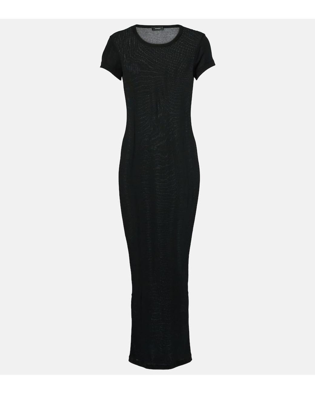 Wardrobe NYC Black Cotton Maxi Dress