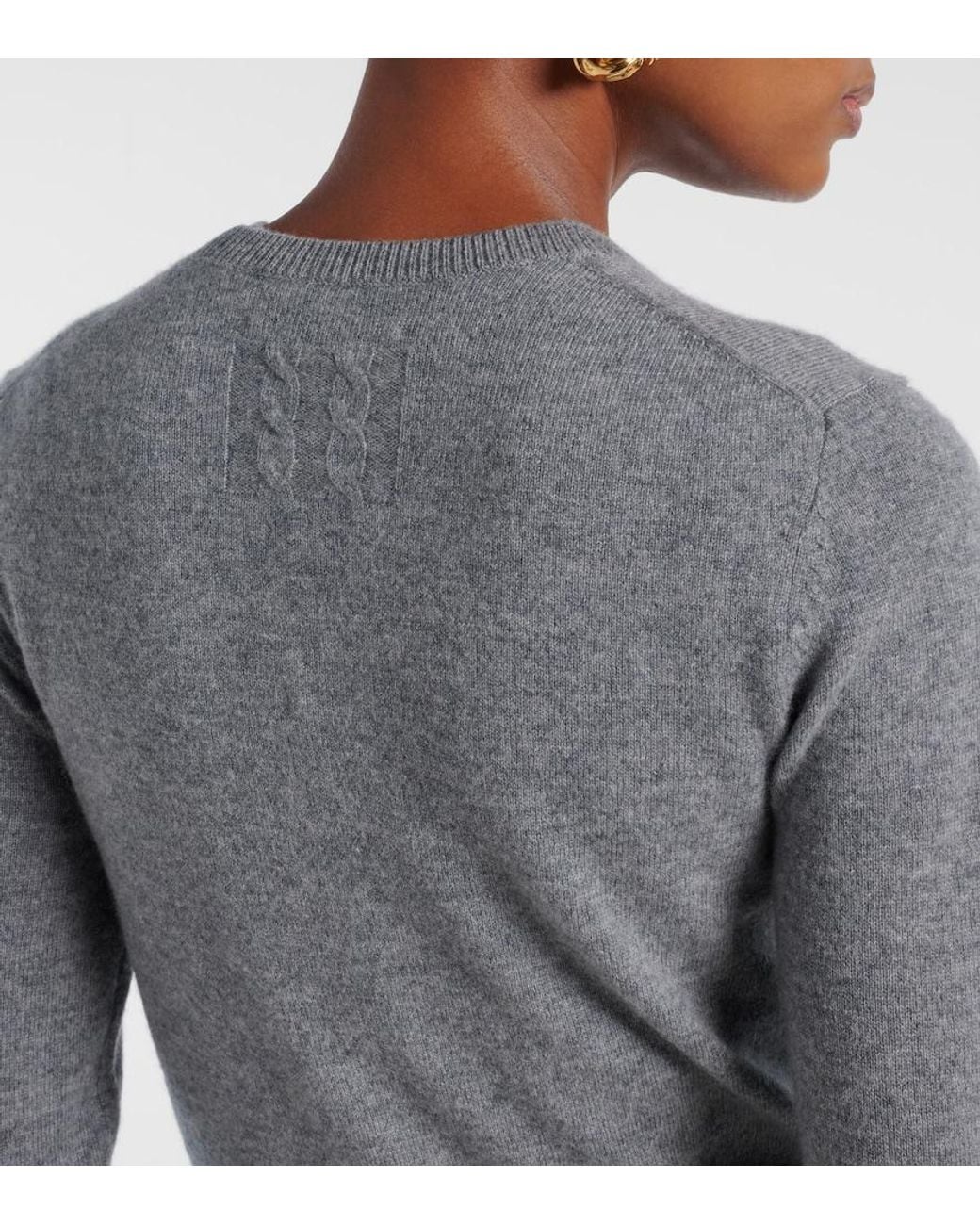 Nili Lotan Gray March Cashmere Cardigan