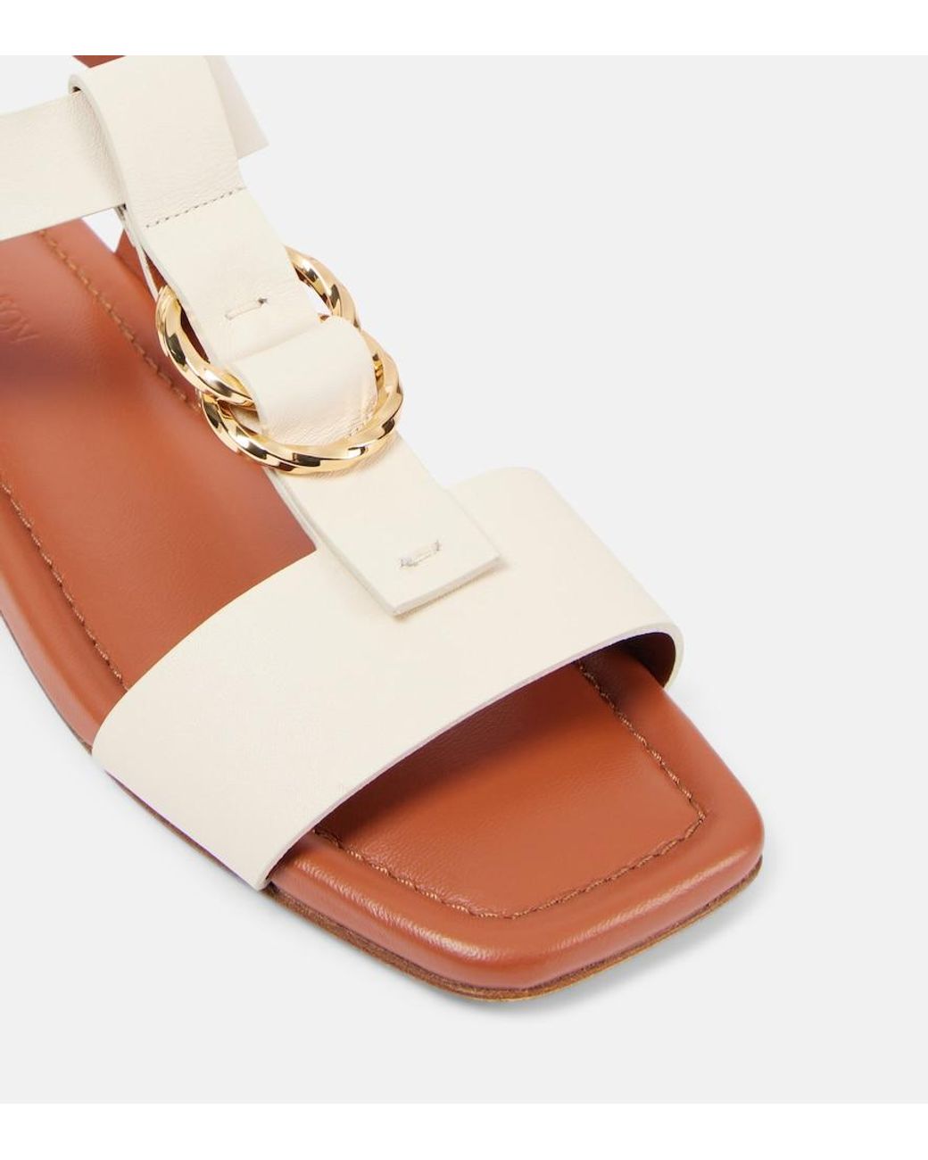 Ulla Johnson Brown Nimi Leather Sandals