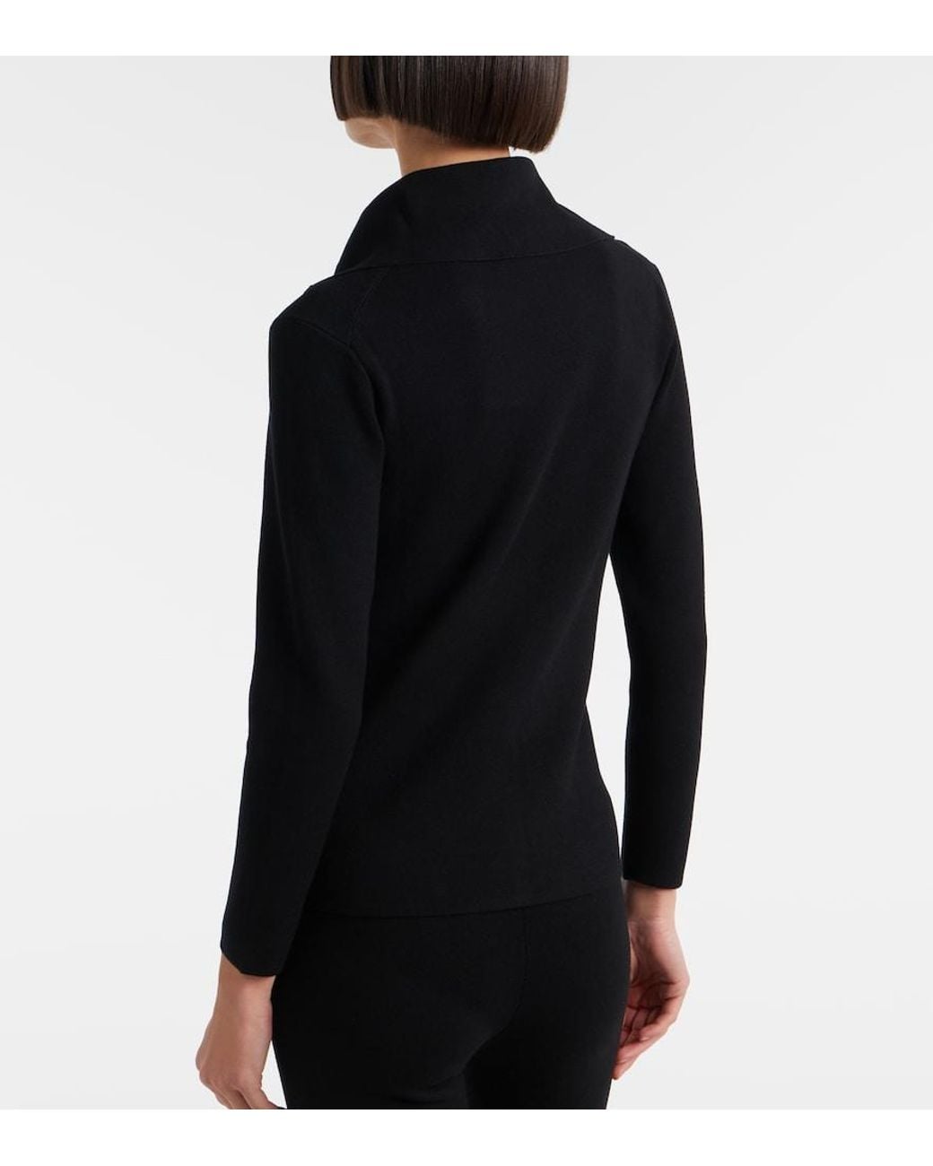 Totême Black Knitted Cardigan