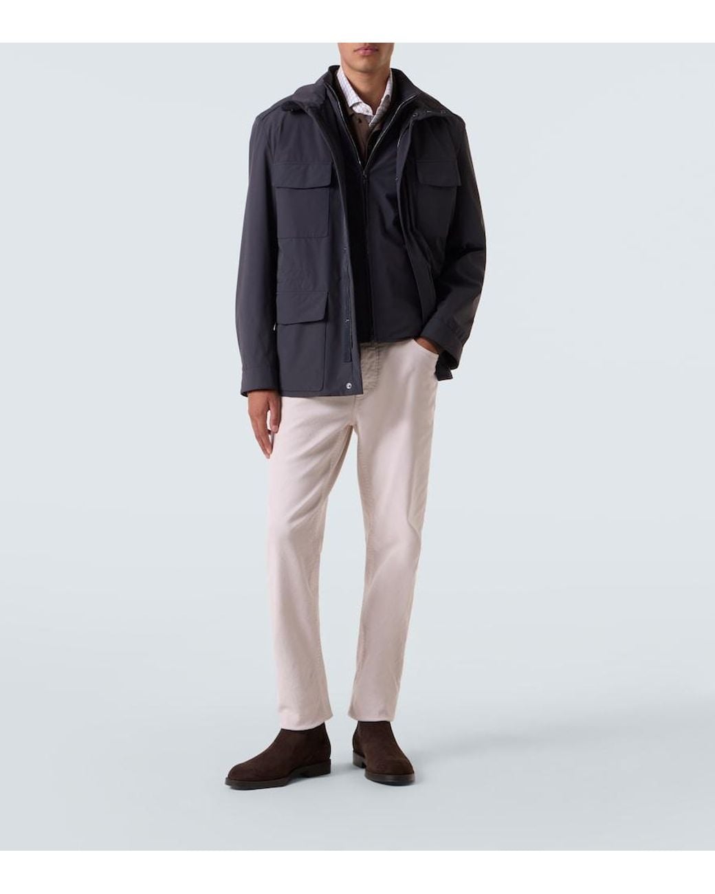 Tod's Blue Technical Vest for men