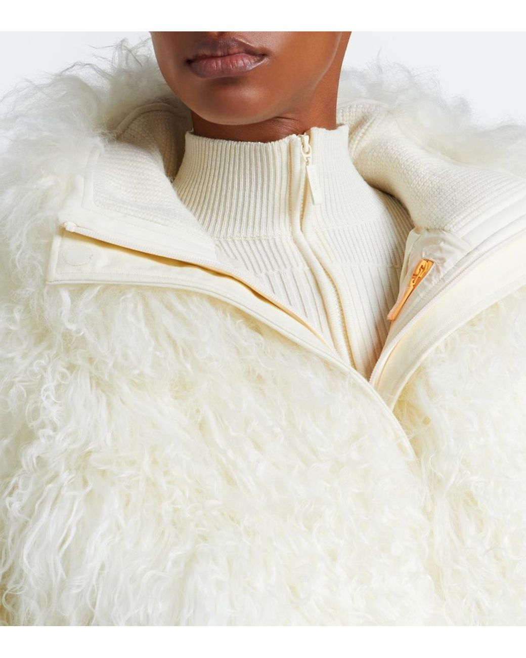 CORDOVA White Nozawa Shearling Jacket