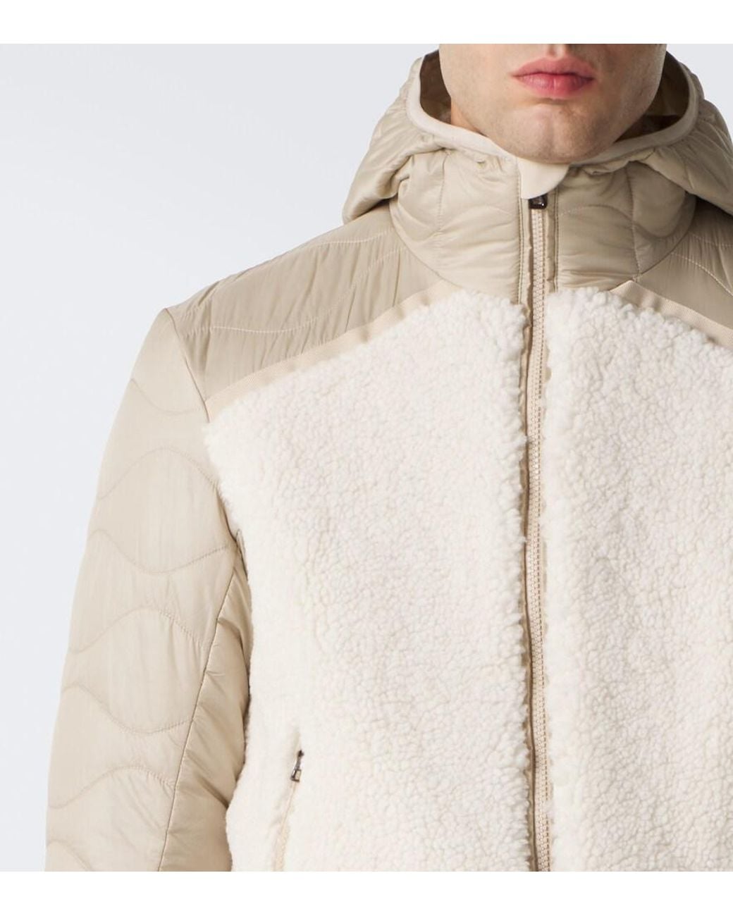 Bogner Natural Jarek Quilted Ski Jacket for men