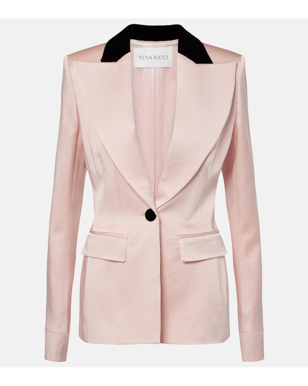 Nina Ricci Pink Twill Blazer