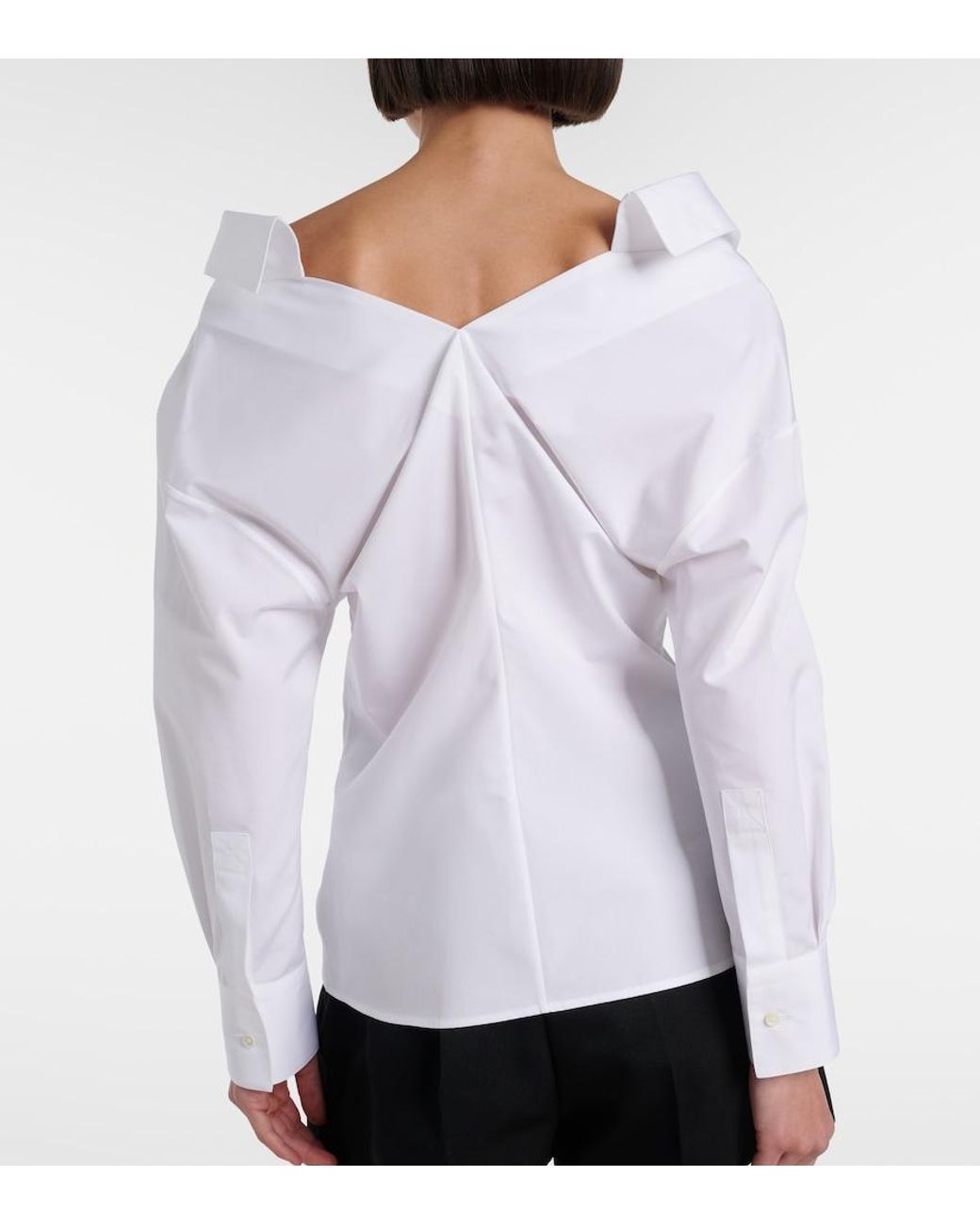 Givenchy White Cotton Poplin Shirt