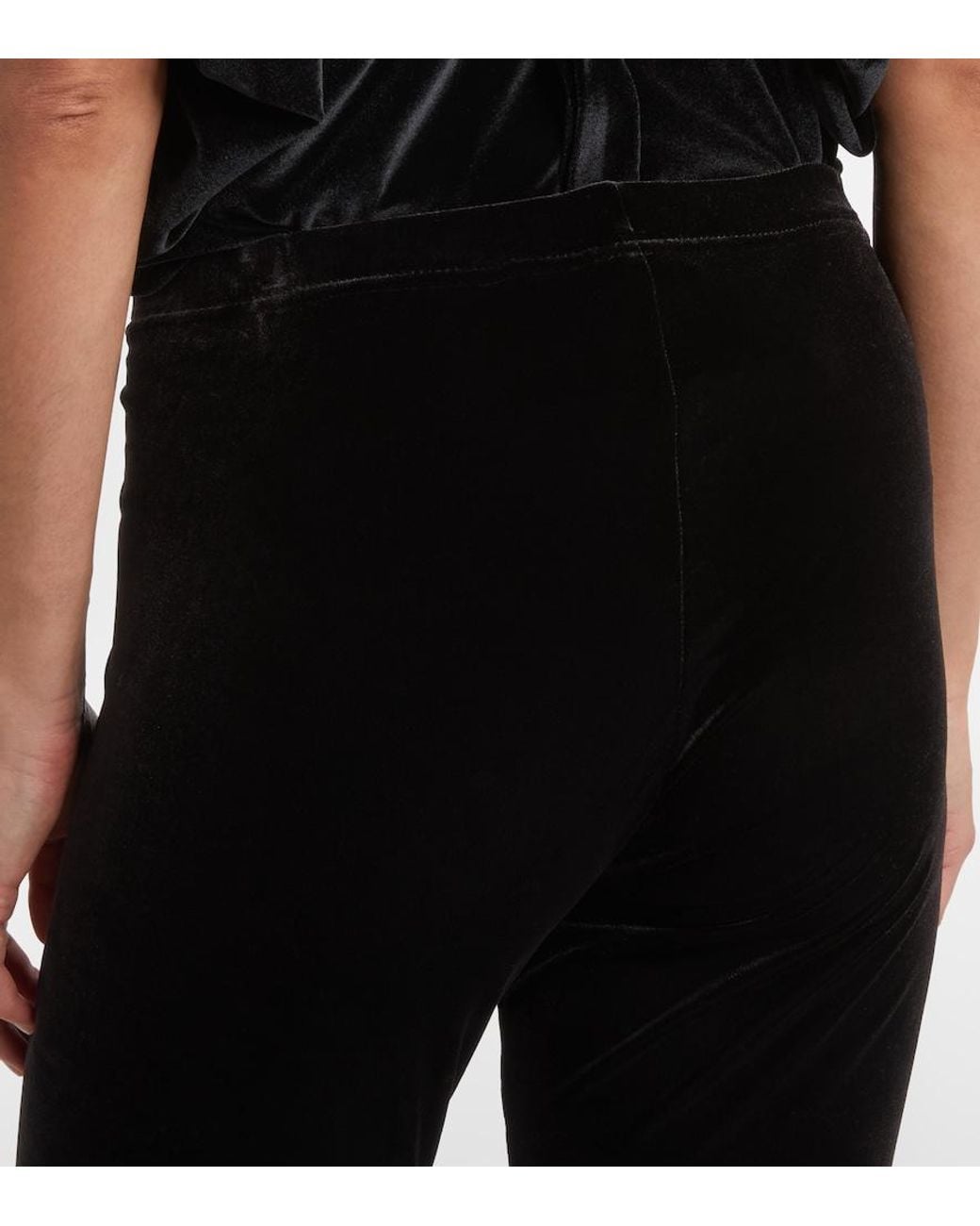 Junya Watanabe Black Jersey Slim Pants