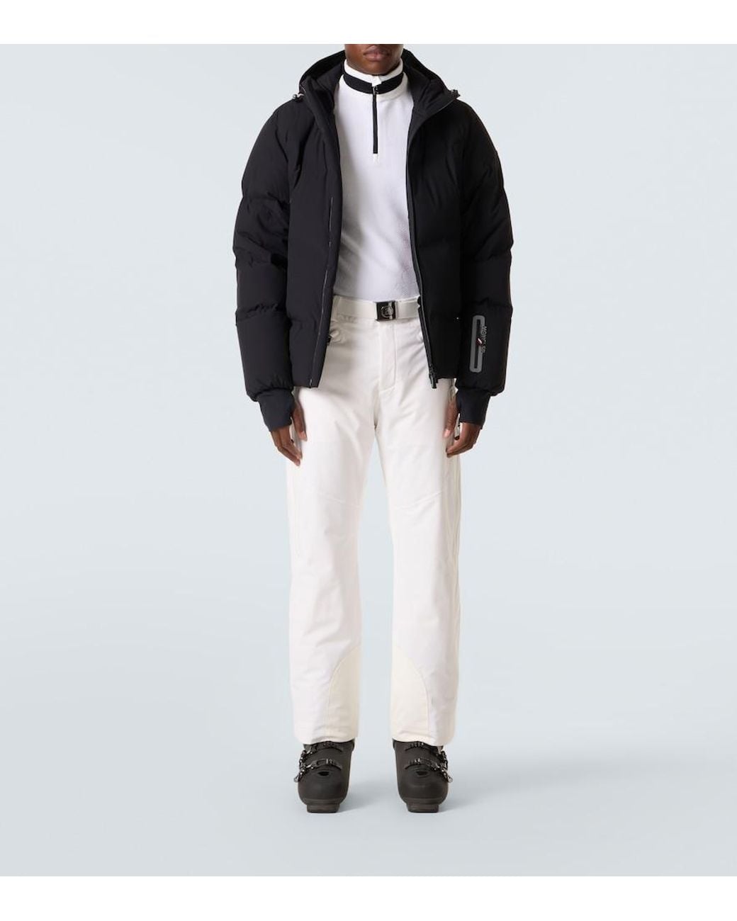 Bogner White Tim Belted Ski Pants for men