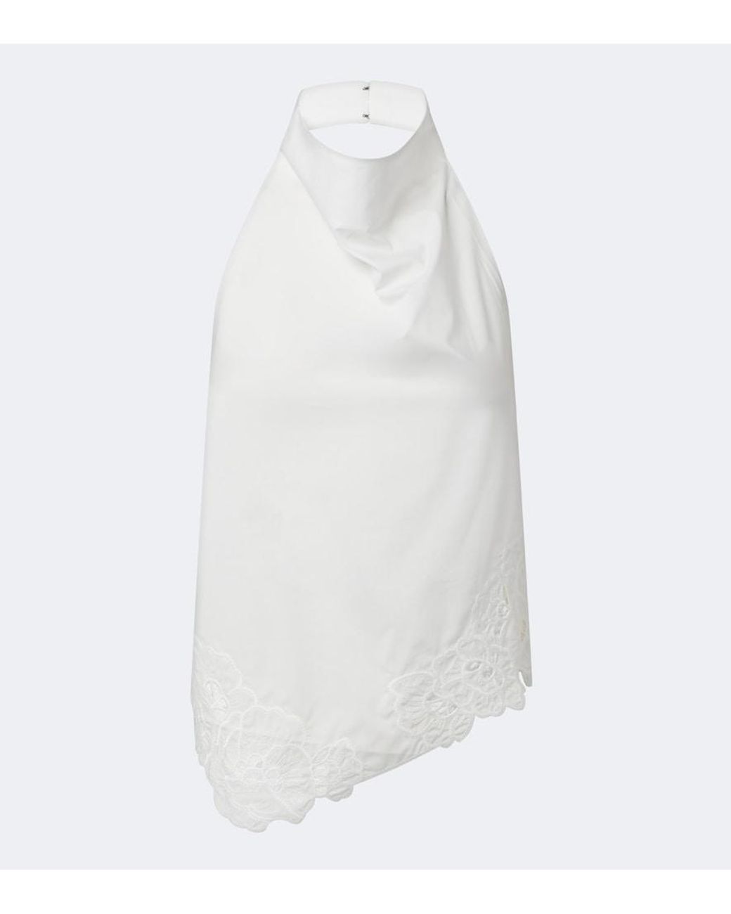 Sir White Klara Cotton Halterneck Top