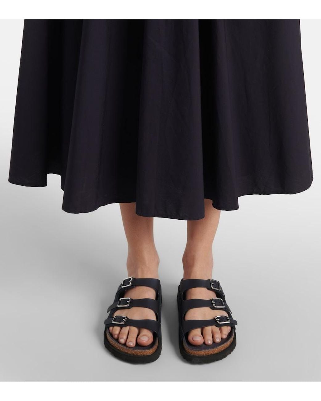 Birkenstock Blue Florida Pvc Sandals