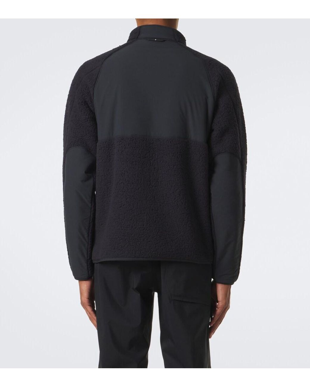 Peak Performance Black Wildrush Teddy Jacket for men