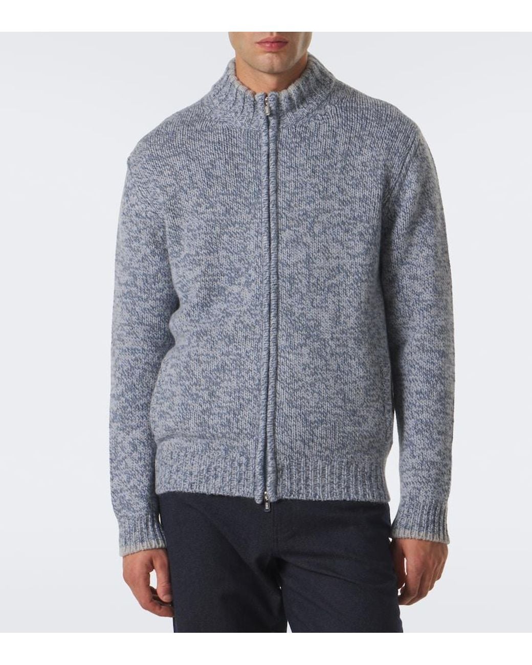Pullover di Fedeli in Blue da Uomo