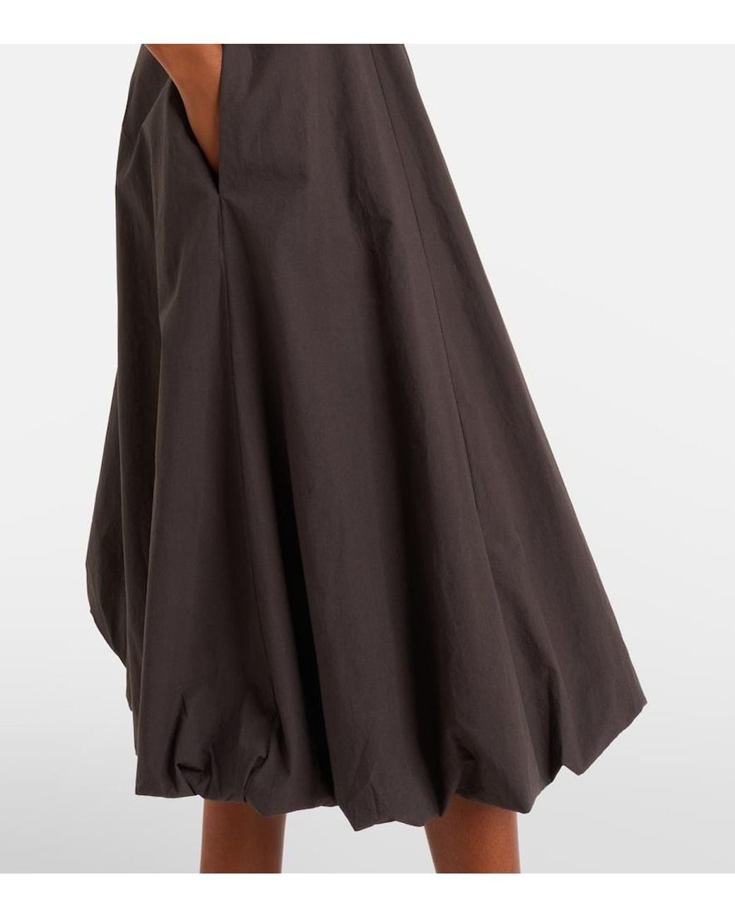 Proenza Schouler Black Label Ella Cotton Midi Dress
