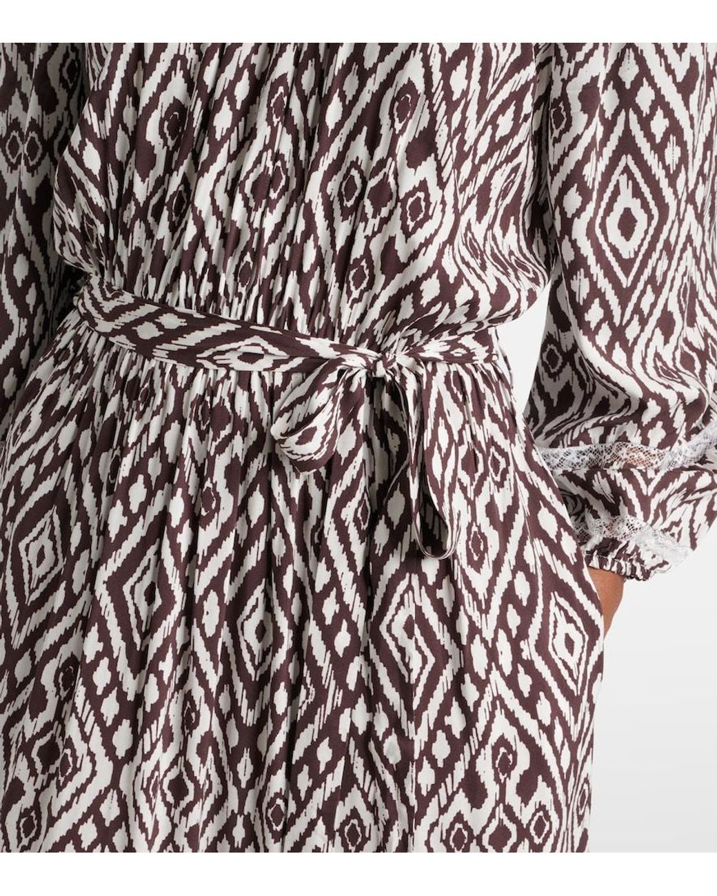 Robe Midi Eclipse Imprimee Melissa Odabash en coloris Purple