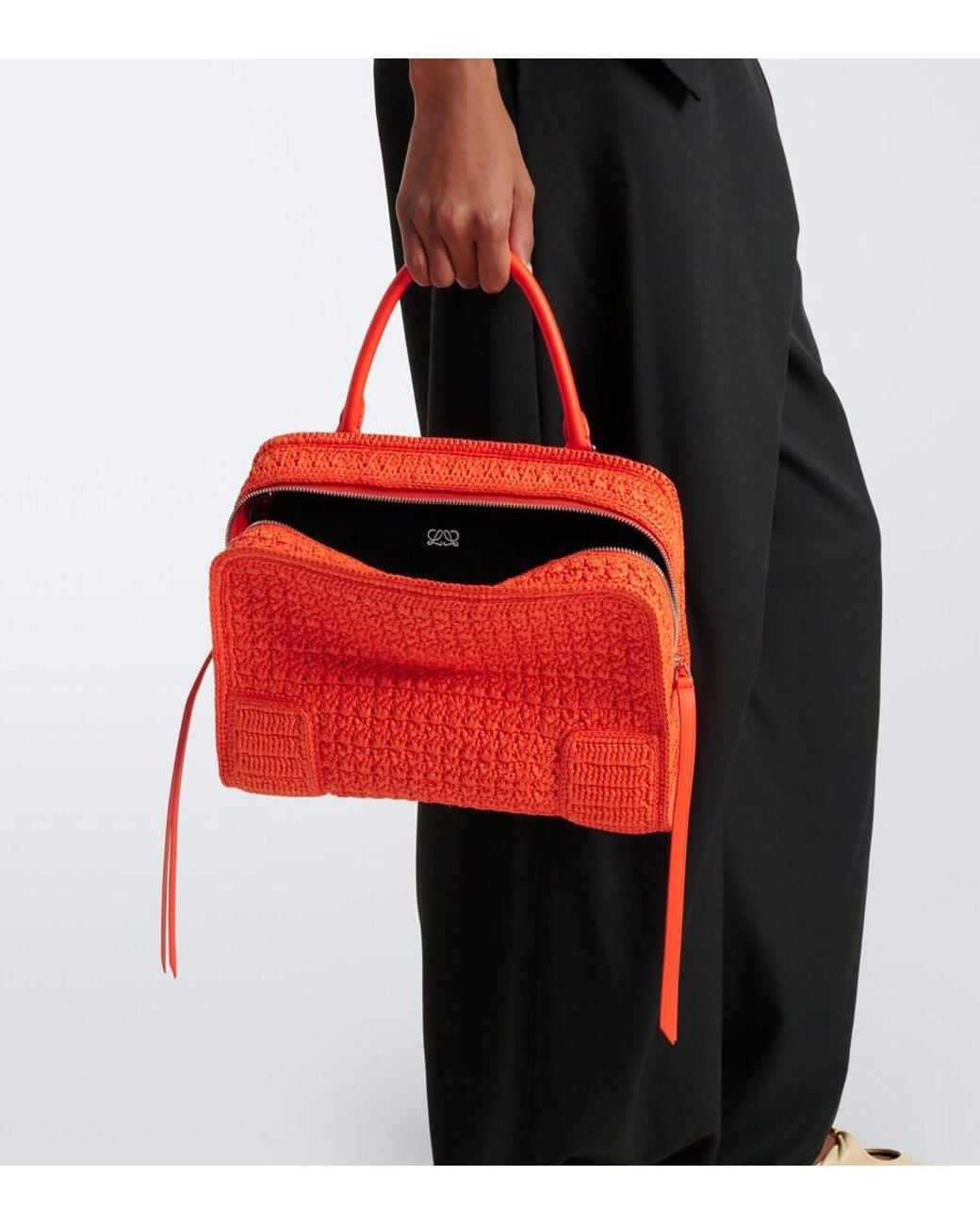 Loewe Red X Cosima Von Bonin Amazona 180 Medium Top-Handle Bag