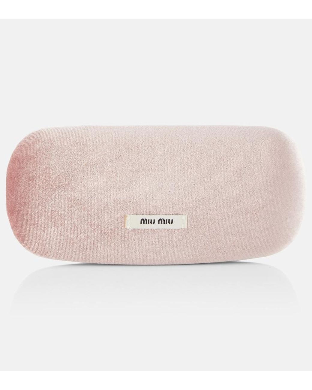 Miu Miu Brown Rectangular Glasses