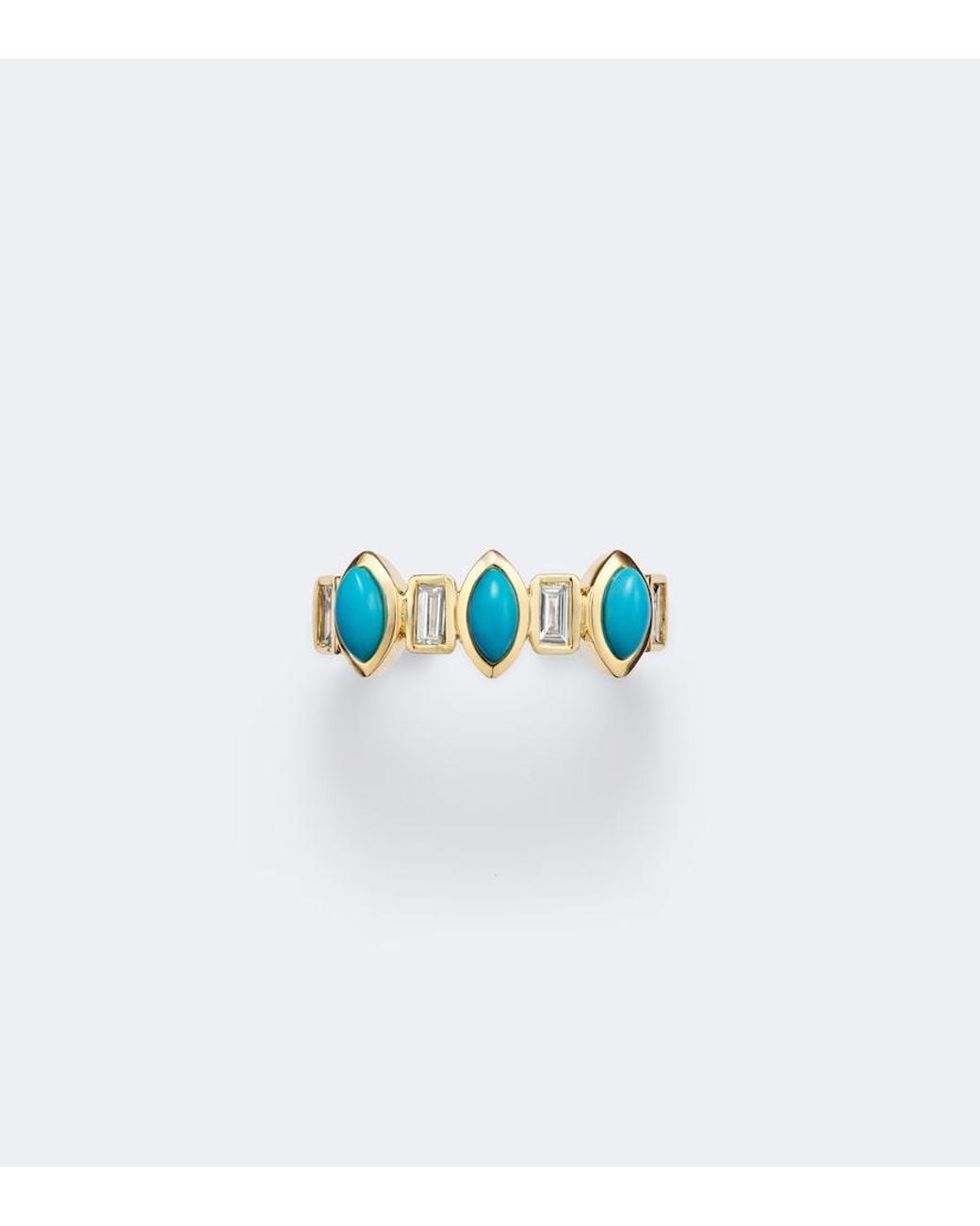 SHAY Blue Riviera 18Kt Ear Cuff With And Diamonds