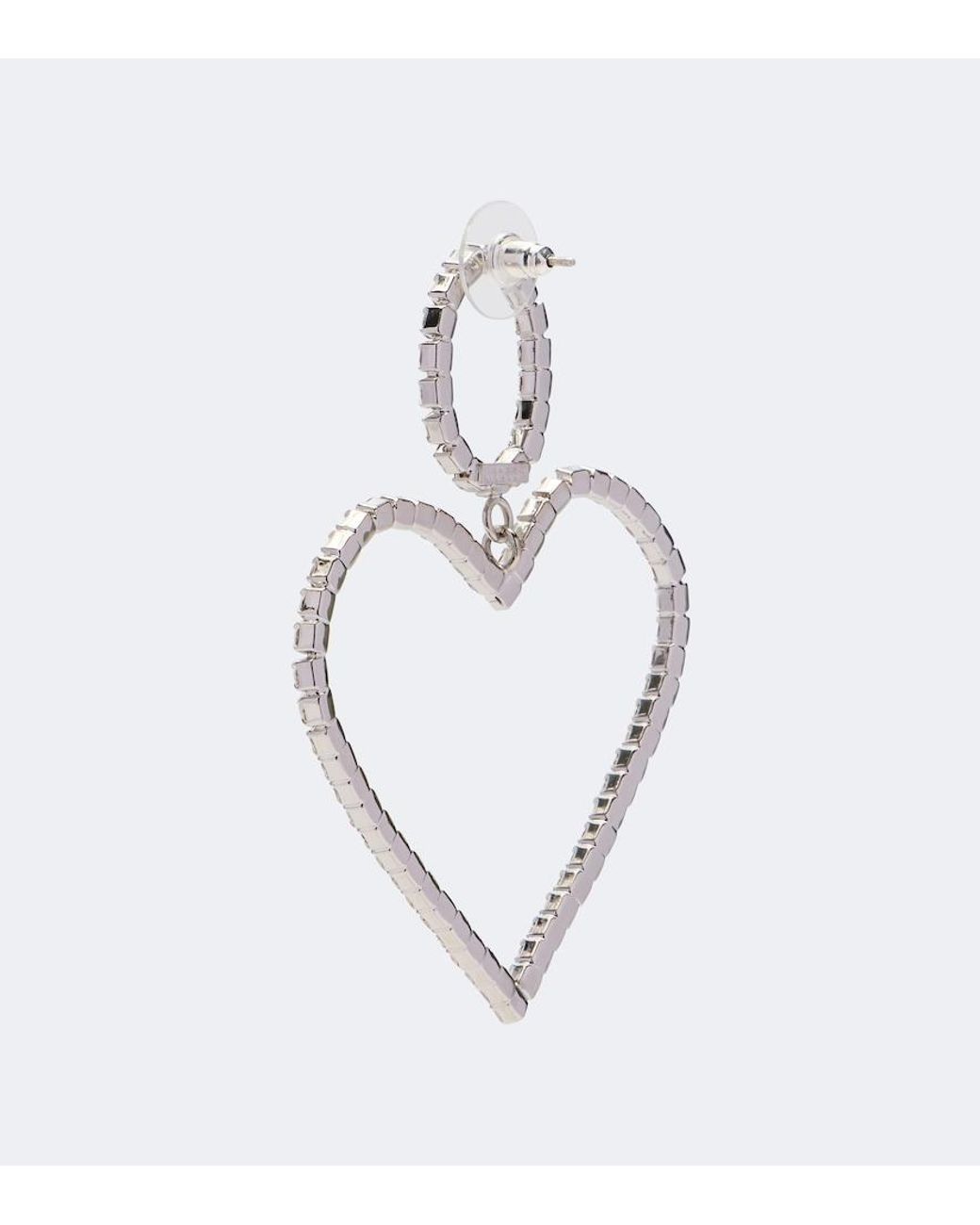 Isabel Marant Metallic Crystal-Embellished Earrings