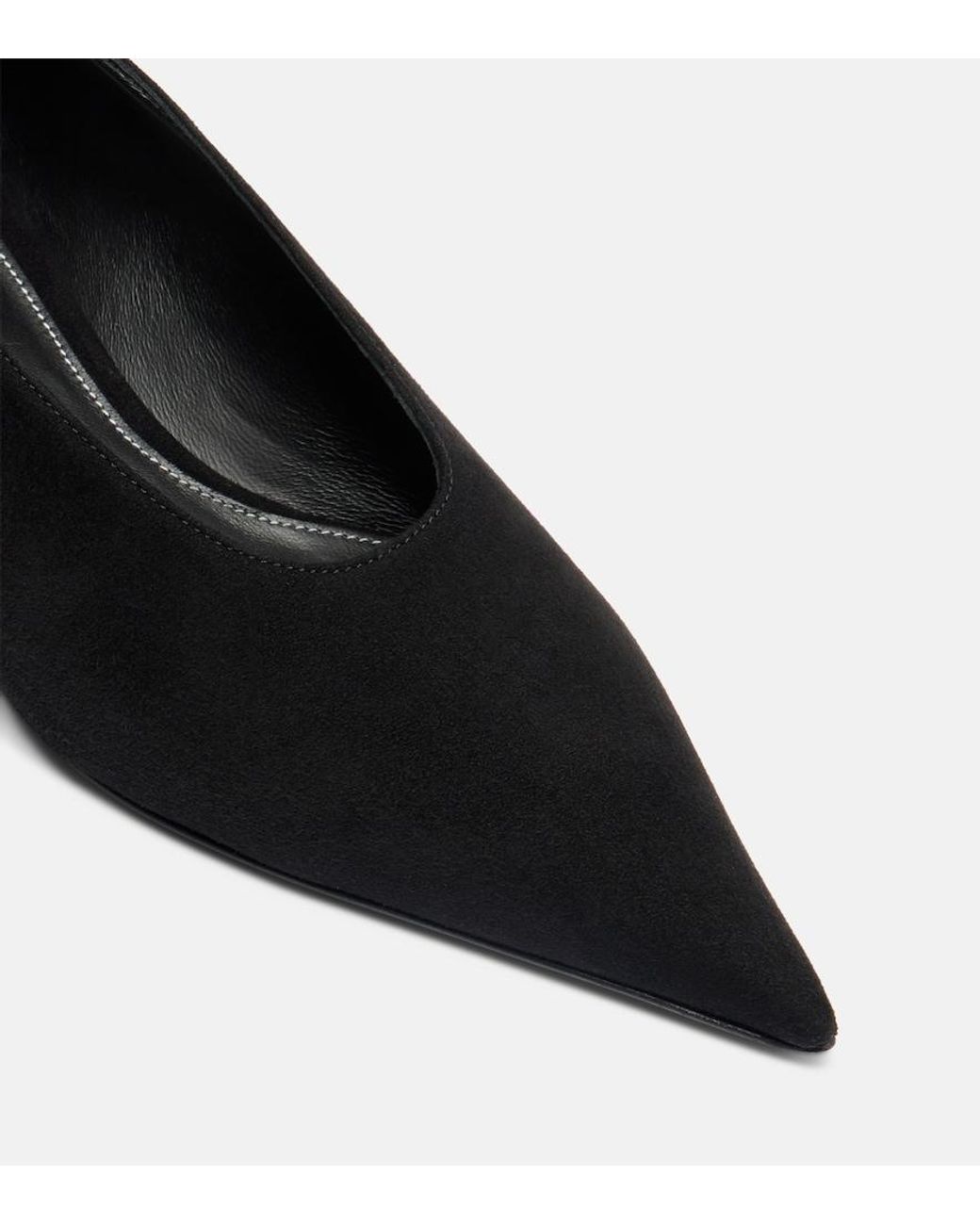 Totême Blue Suede Pumps