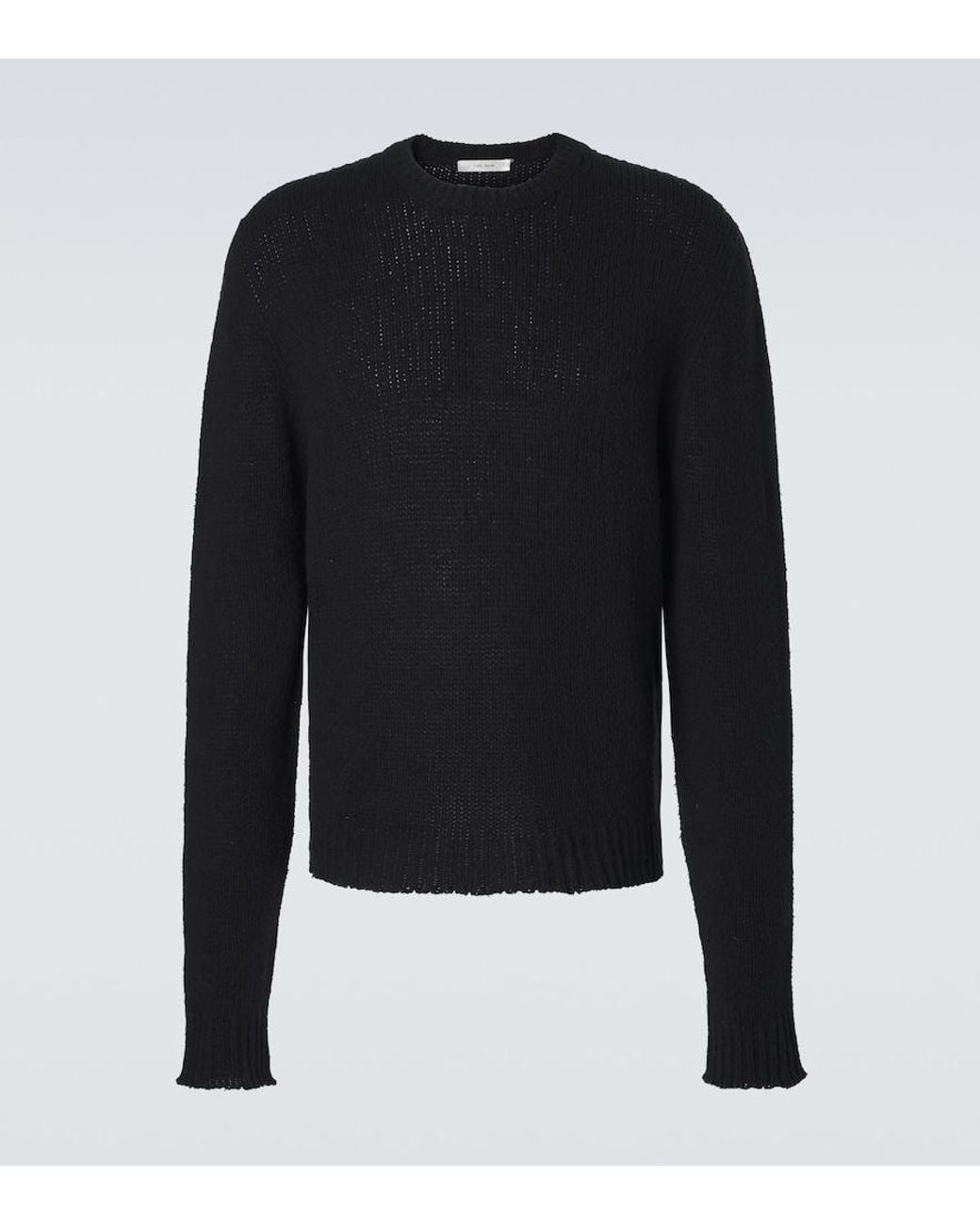 The Row Black Laing Silk Top for men