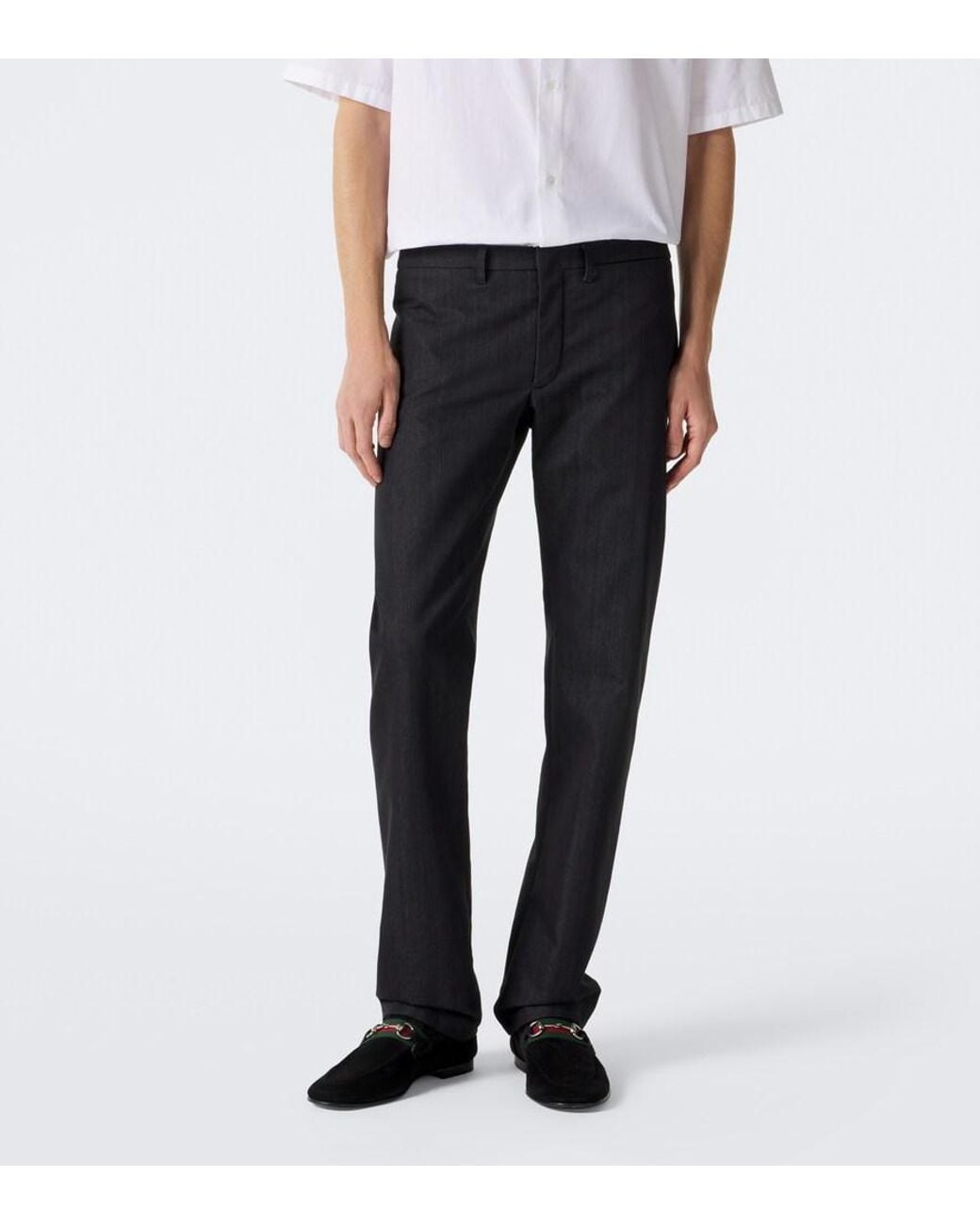 Gucci Blue Straight Jeans for men
