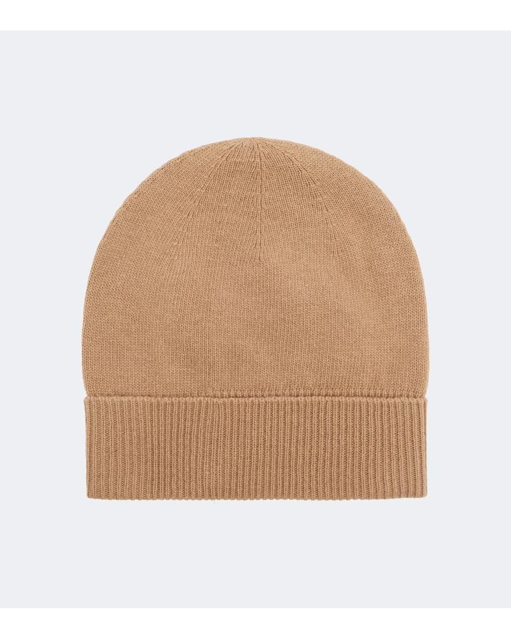 Dolce & Gabbana Natural Dg Embellished Virgin Wool Beanie