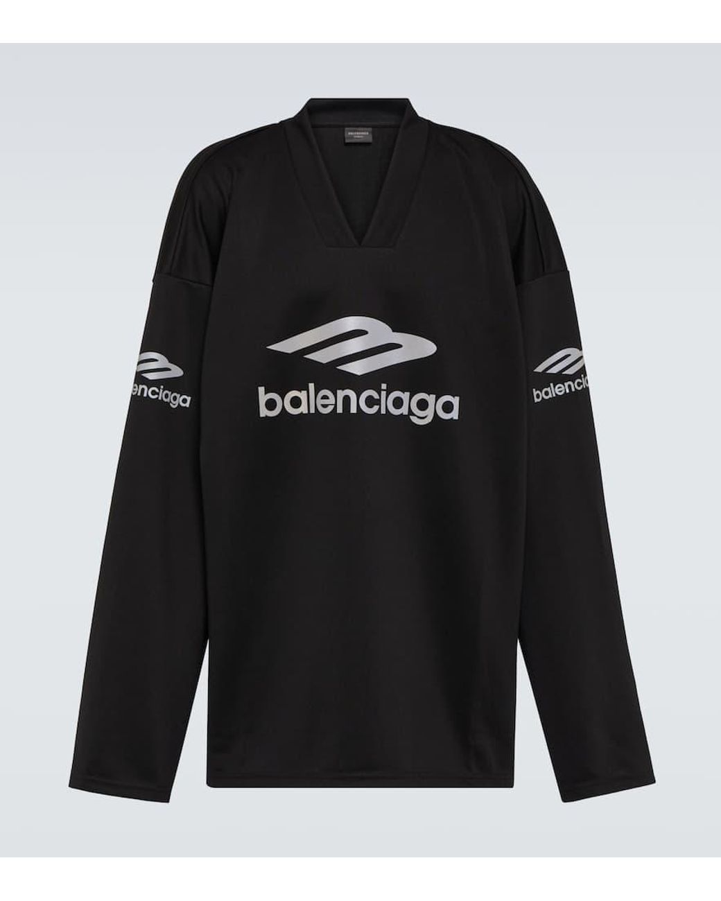 Balenciaga 3B Sports Icon Ski Long Sleeve T-Shirt Large Fit in