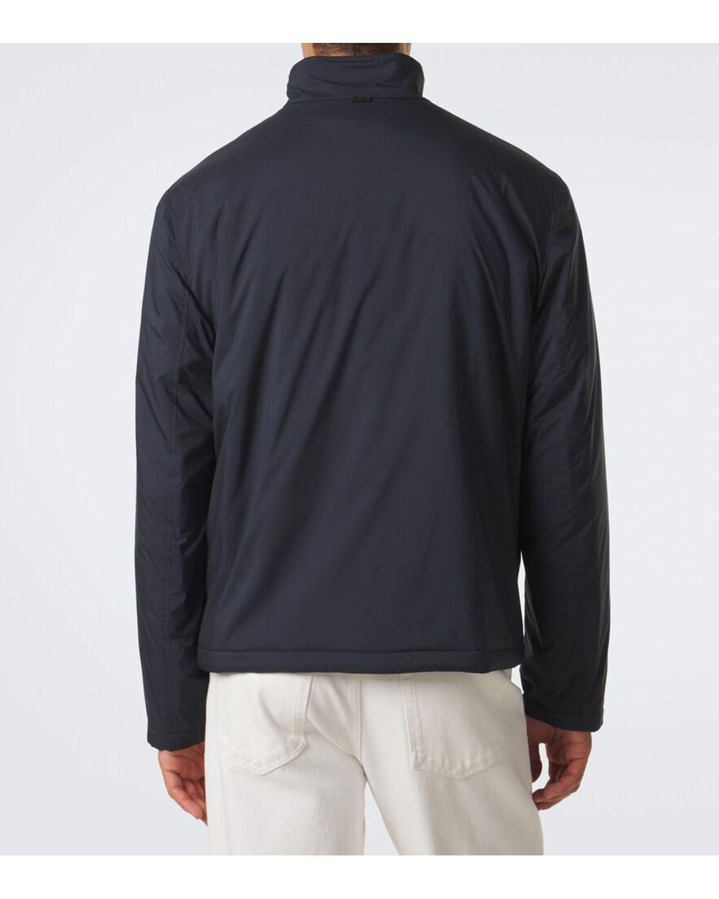 Fedeli Blue Technical Jacket for men