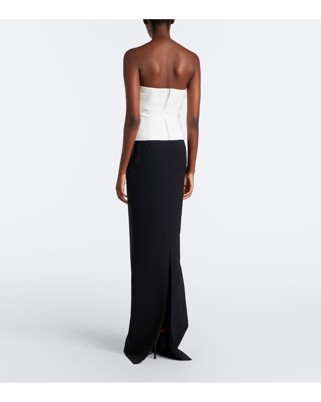 The New Arrivals Ilkyaz Ozel Black Zada Maxi Skirt