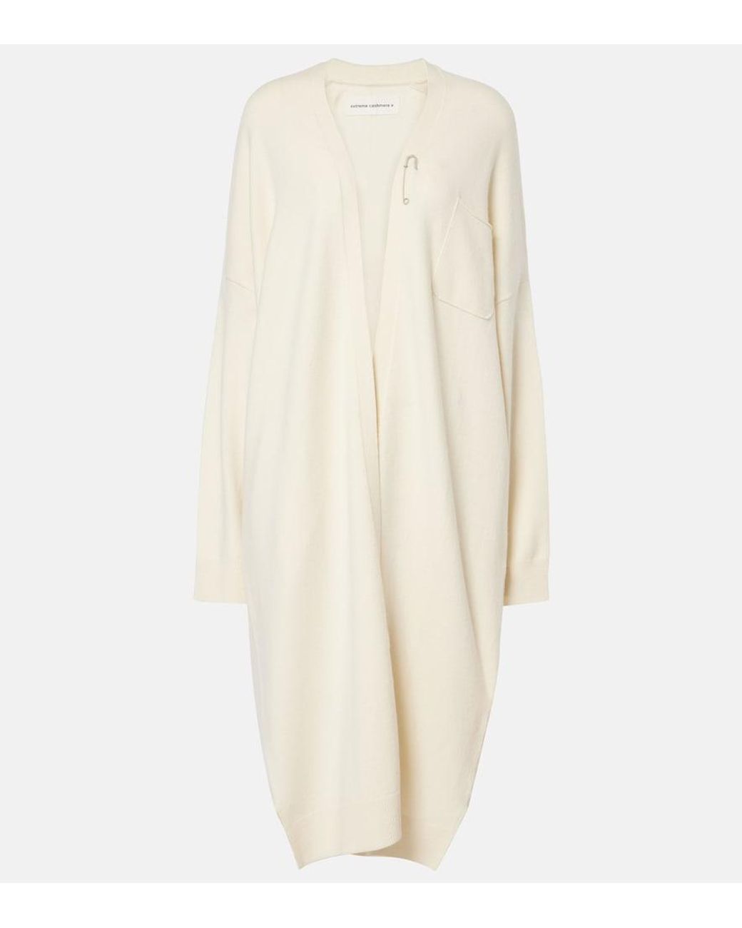 Extreme Cashmere Natural Koto Cashmere-Blend Cardigan