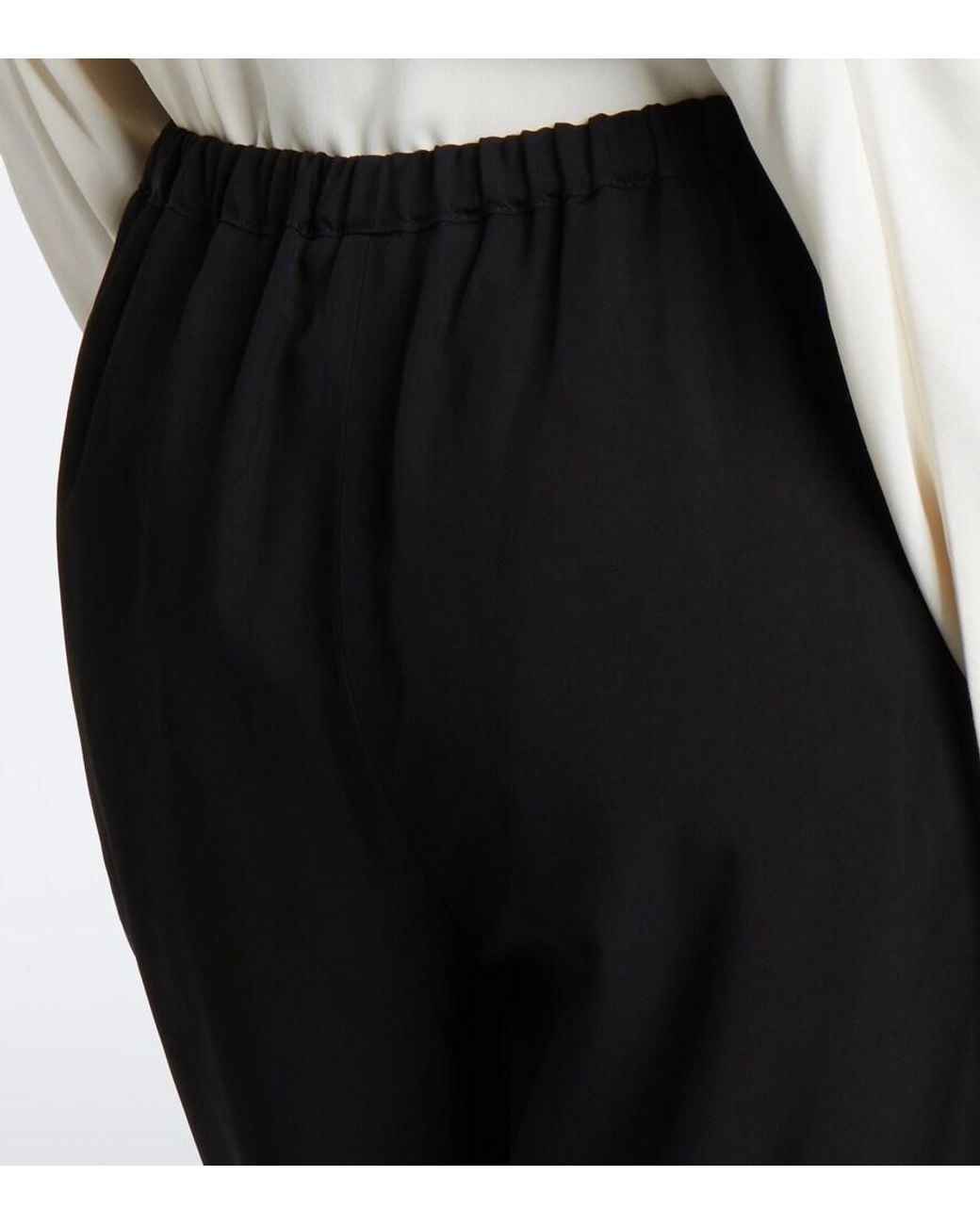 Loulou de Saison Black Ellon Straight Pants