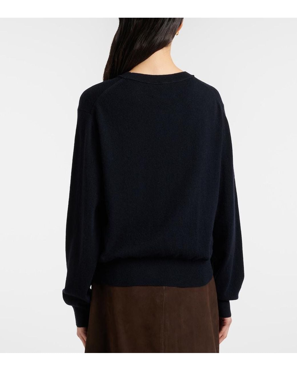 Lisa Yang Blue Greer Cashmere Sweater