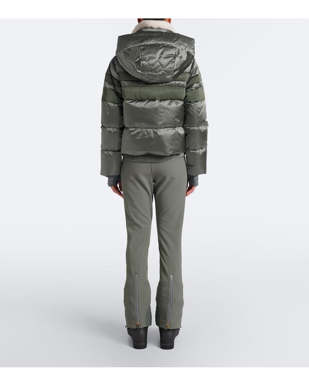 Bogner Gray Sillad Down Ski Jacket