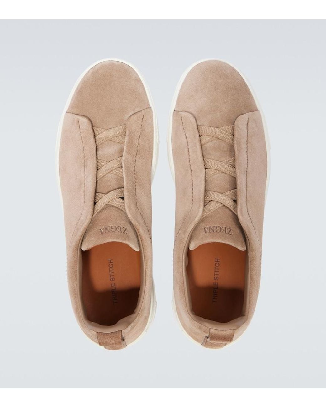 Zegna Brown Sneakers for men
