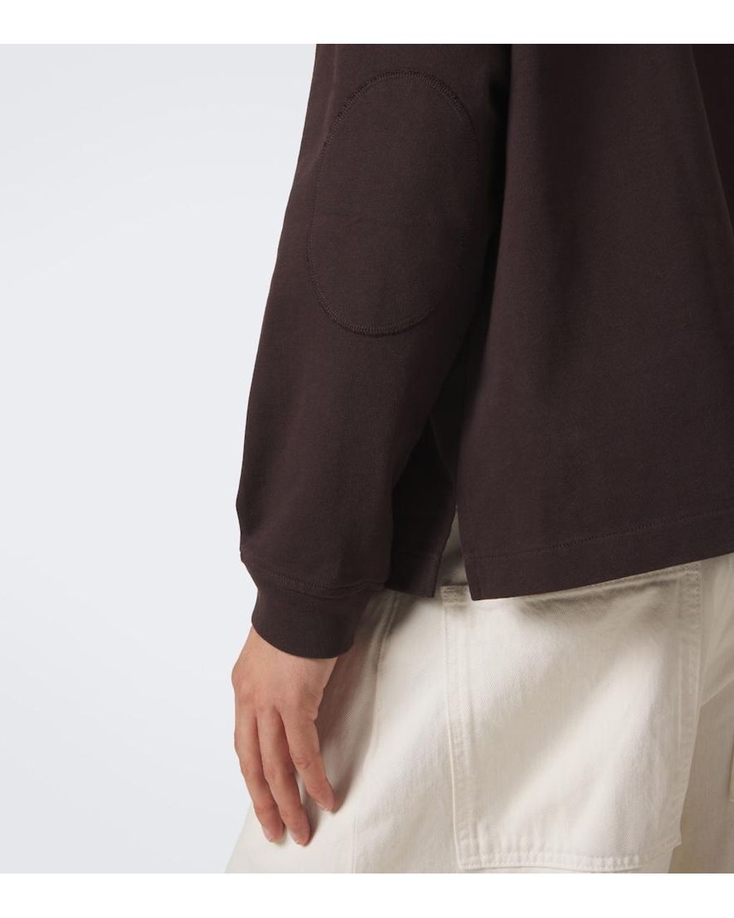 FRAME Brown Cotton Polo Shirt for men