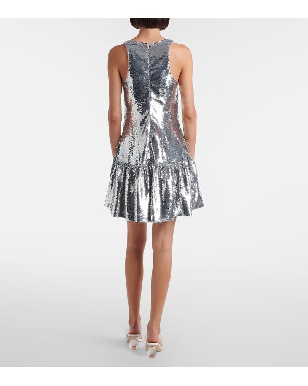 Simone Rocha Metallic Sequined Minidress
