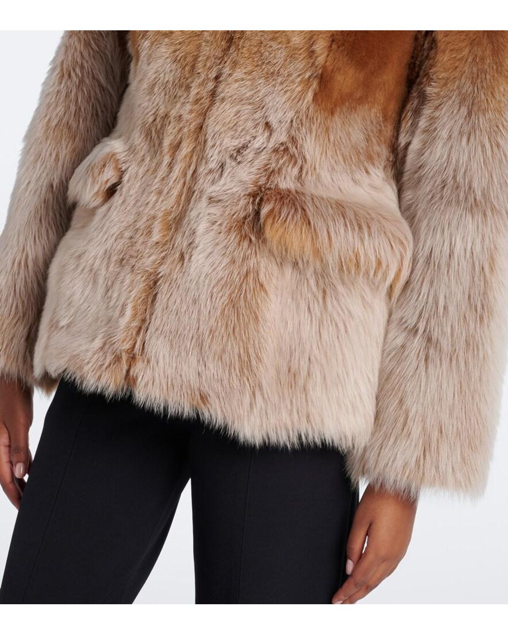 Loewe Brown Calf Hair Jacket