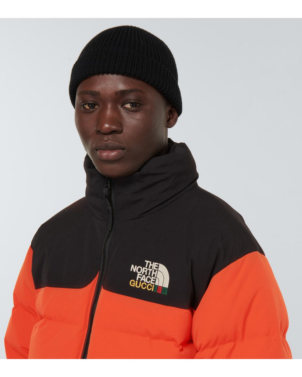 The North Face x – Veste doudoune Gucci pour homme en coloris Orange | Lyst