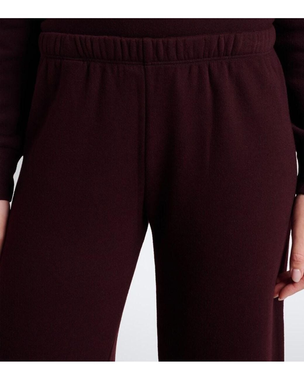 Citizens of Humanity Purple Nora Fleece Straight Pants