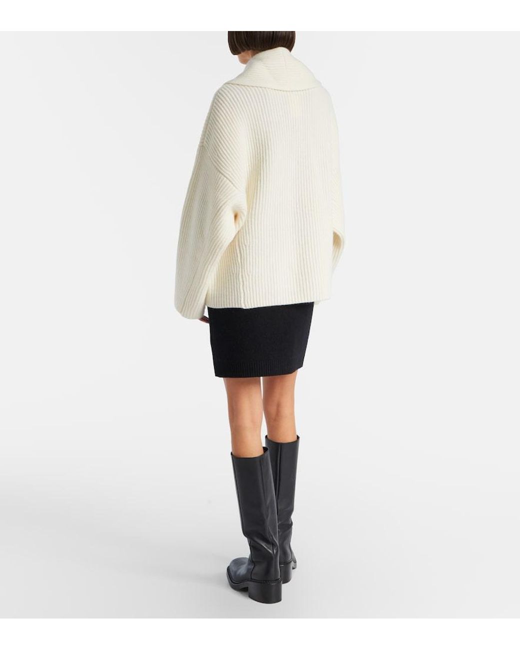 Vince Black Knitted Miniskirt