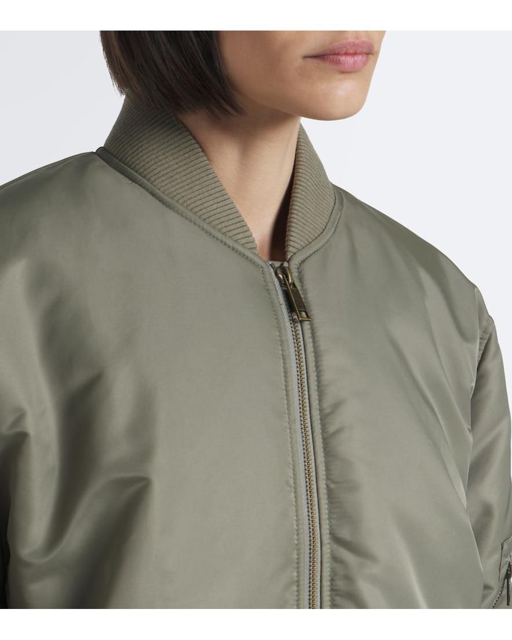 The Upside Green Tribute Bomber Jacket