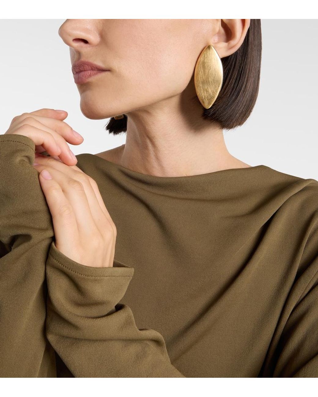 Jacquemus Natural Ohrringe Calissons