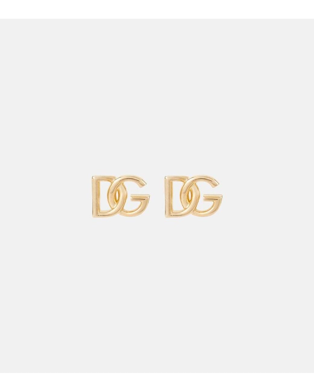 Dolce & Gabbana Metallic Dg Earrings