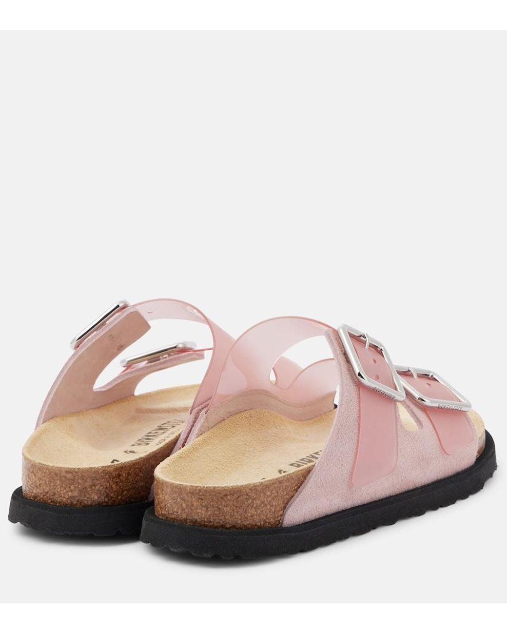 Birkenstock Pink Arizona Pvc Slide Sandals