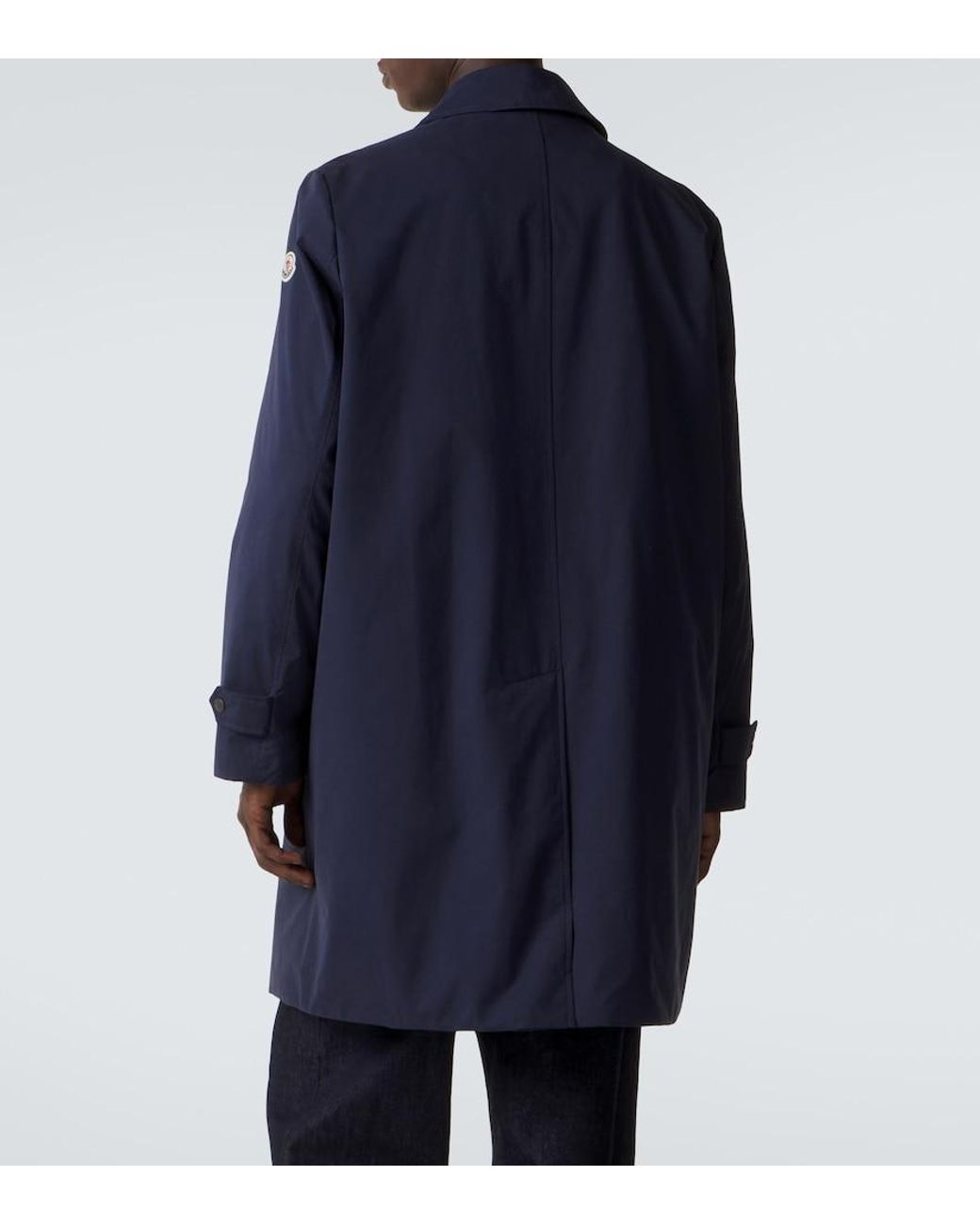 Moncler Blue Kervoyal Down Parka for men