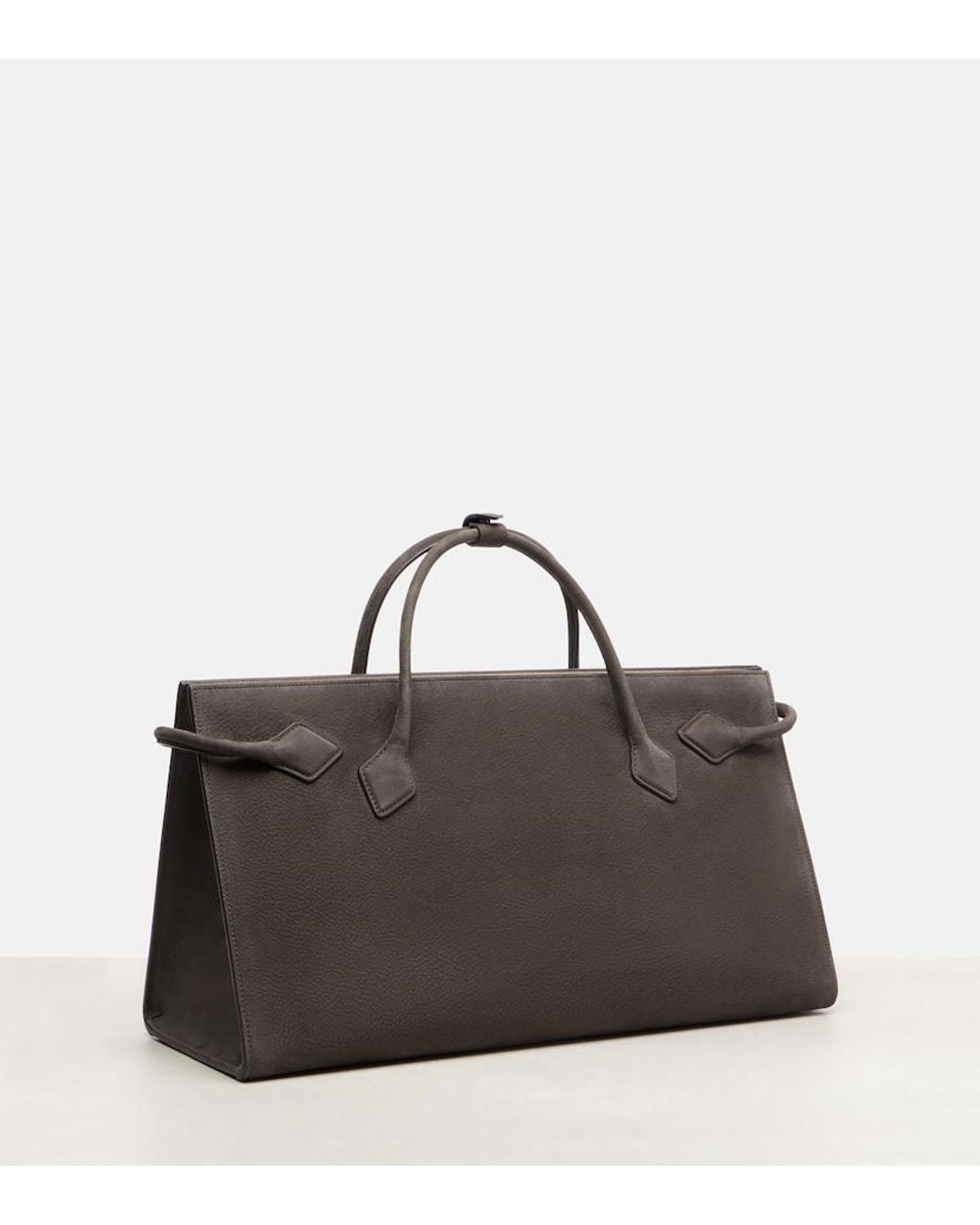 Alaïa Brown Le Teckel Large Leather Shoulder Bag