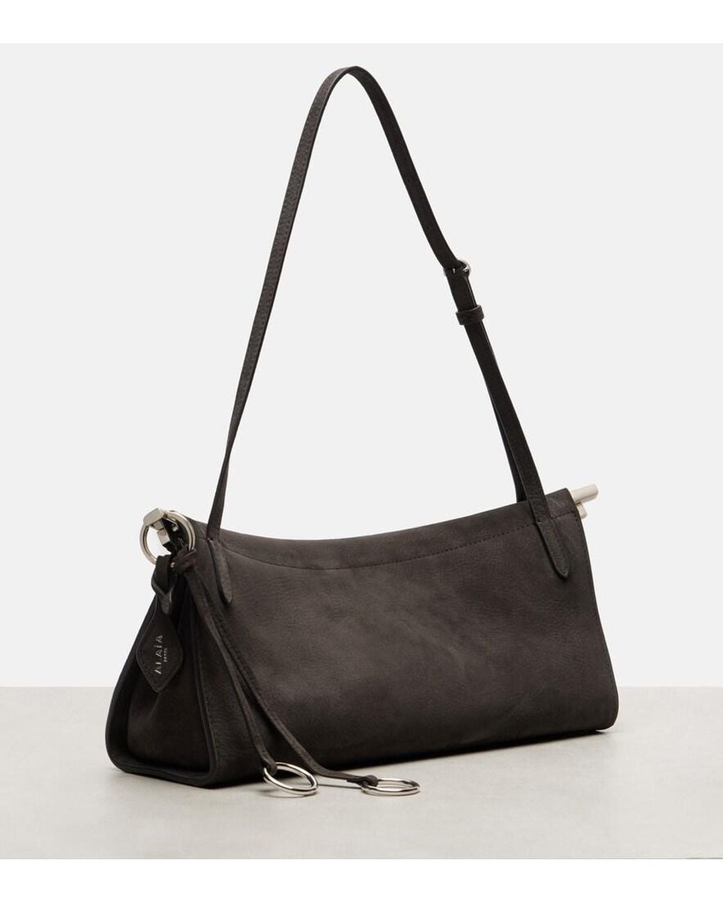Alaïa Black Le Click East West Medium Shoulder Bag