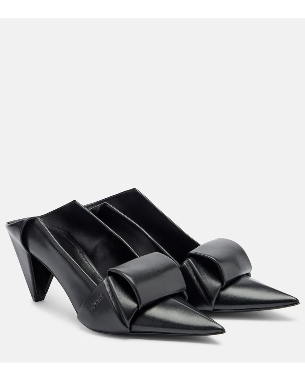 Mules Origami di Loewe in Black