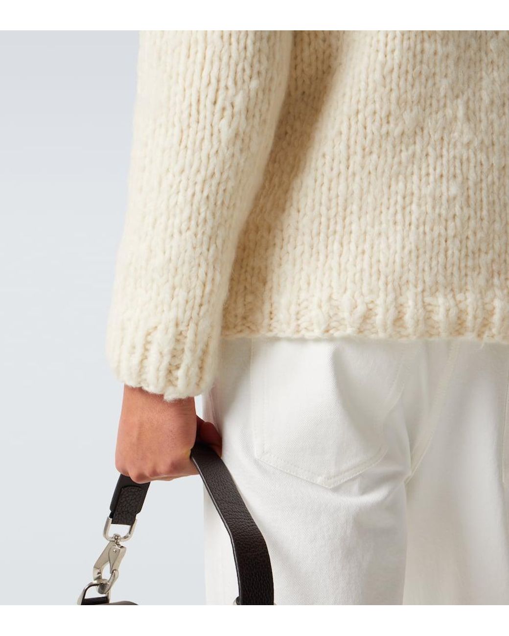 Gabriela Hearst Natural Cashmere Sweater for men