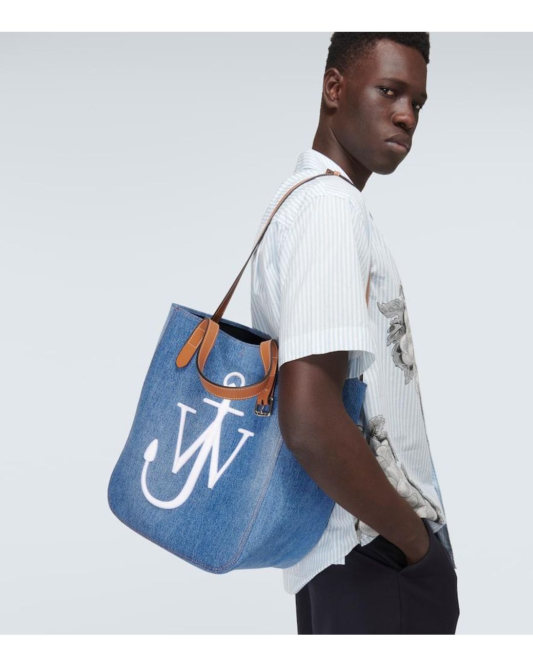 トートバッグ J W ANDERSON Mini Belt Tote Bag Blue AC0380FA0385800 AC0380F 楽天市場】ジェイダブリュー アンダーソン JW Anderson 'Mini