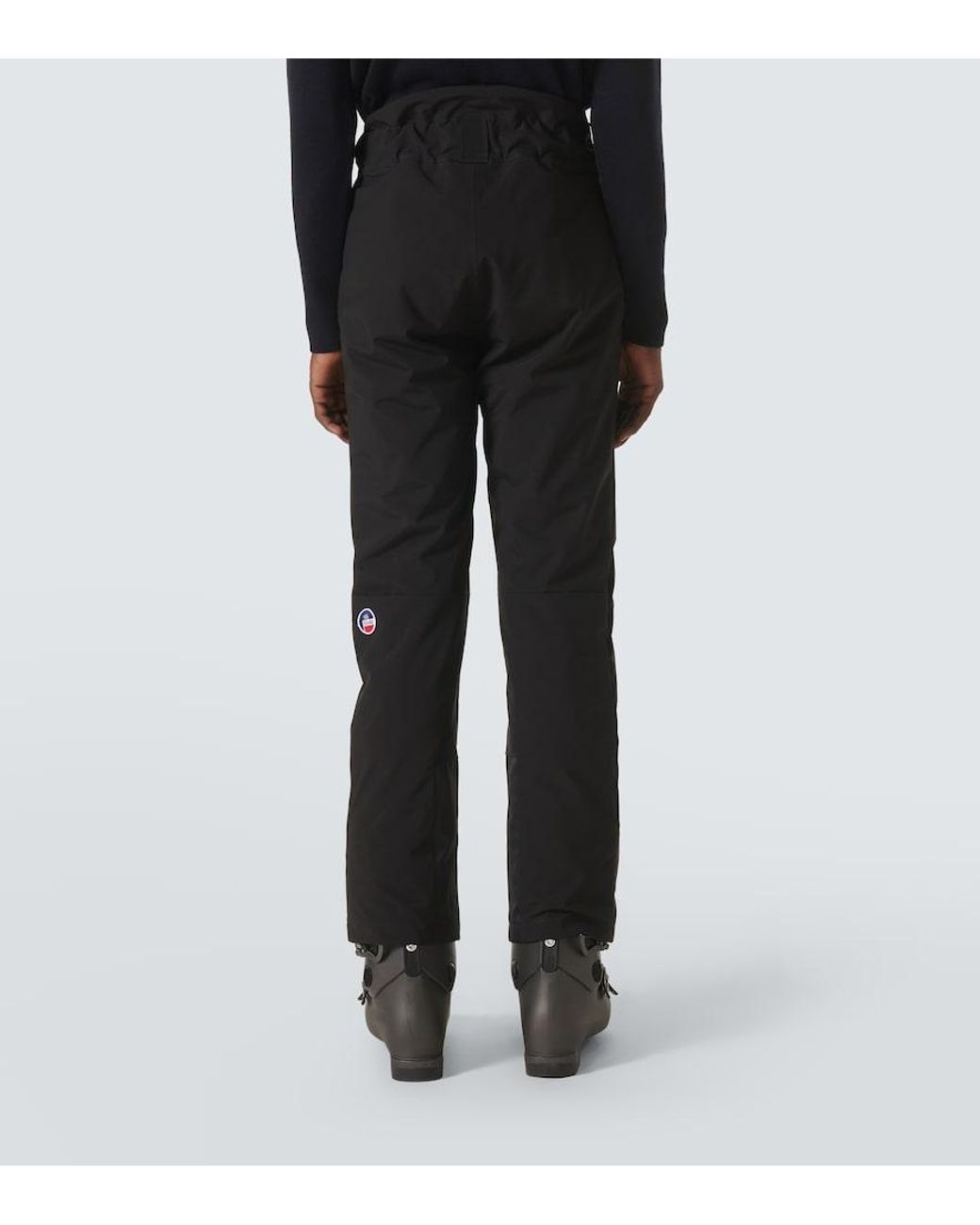 Fusalp Black Tomaso Ski Salopettes for men